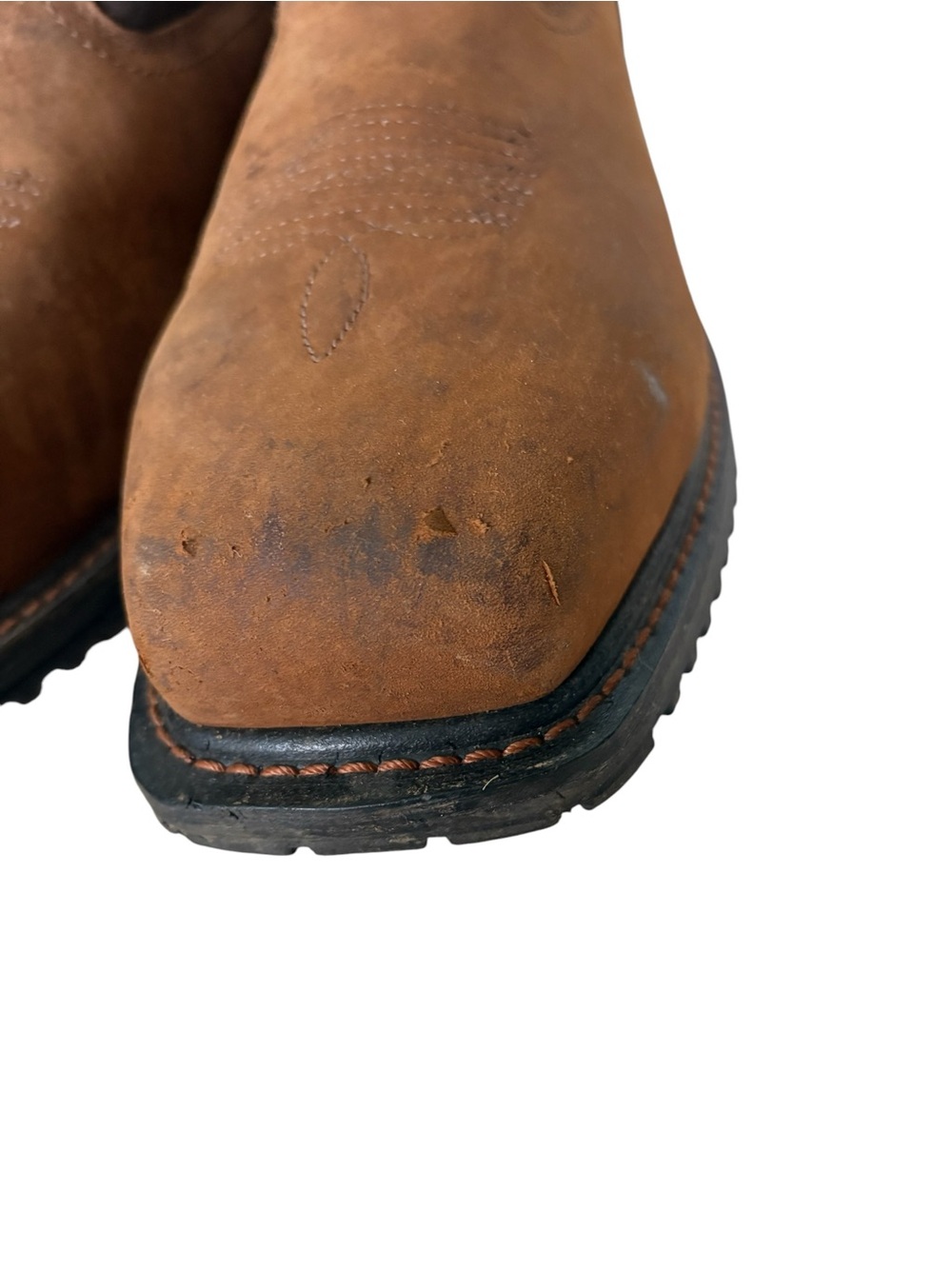 Ariat RigTek Square Toe Waterproof Composite Toe Work Boot Men's 10.5 D - Picture 9 of 13